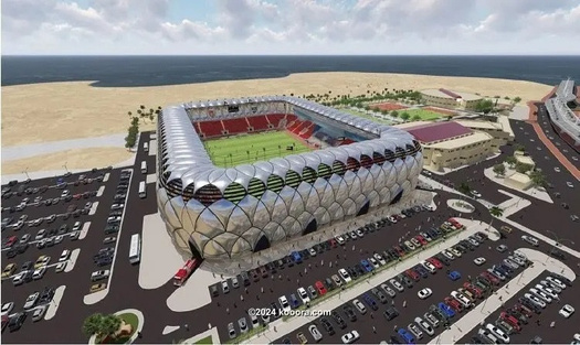 Stadium steel structure