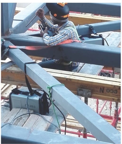 Assyad on-site steel work
